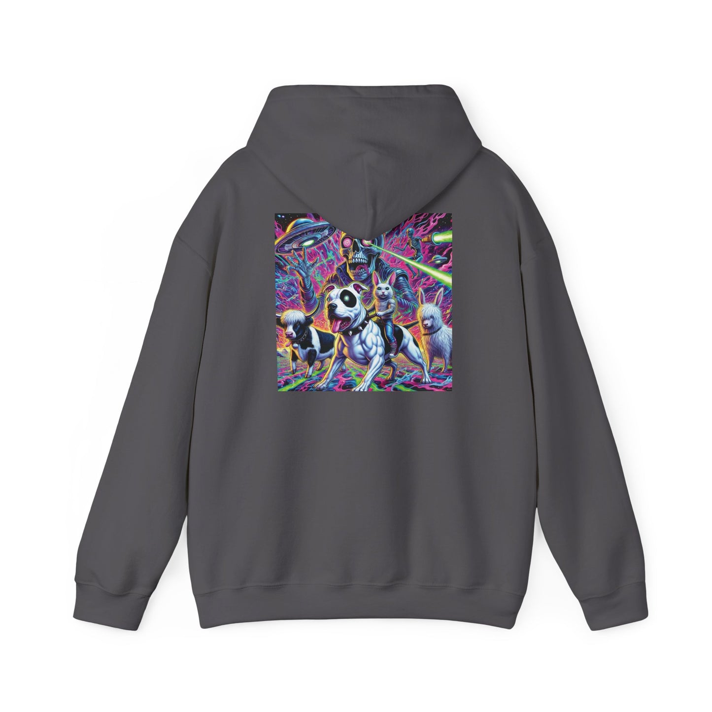 Graphic Heavy Hooded Sweatshirt