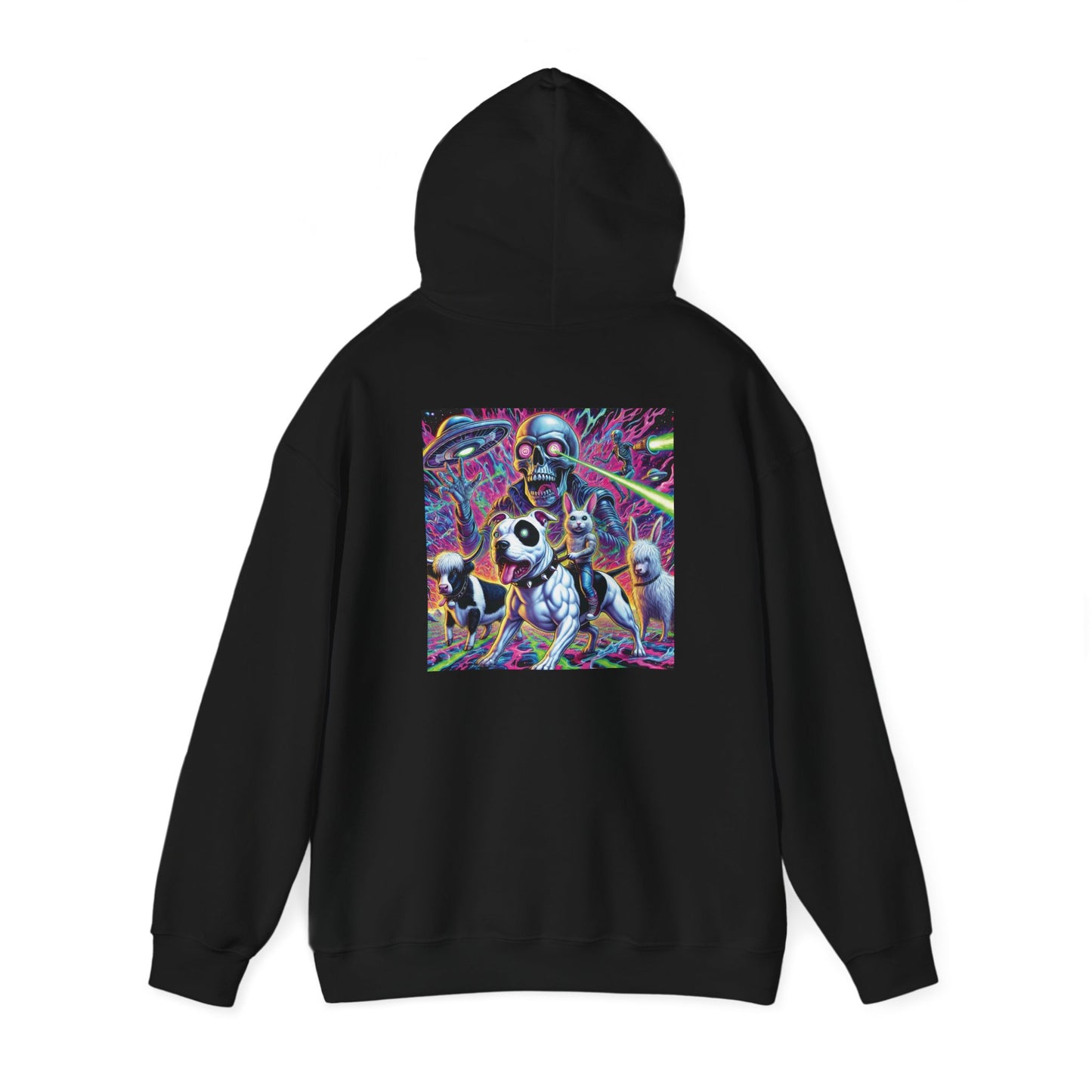 Graphic Heavy Hooded Sweatshirt