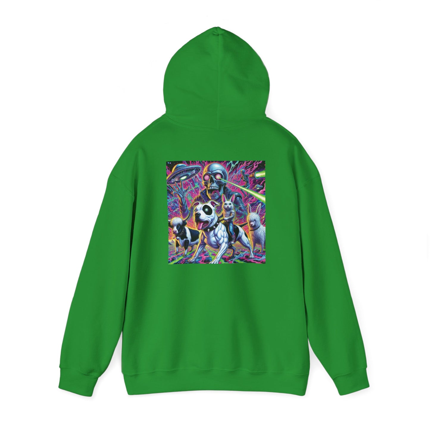 Graphic Heavy Hooded Sweatshirt