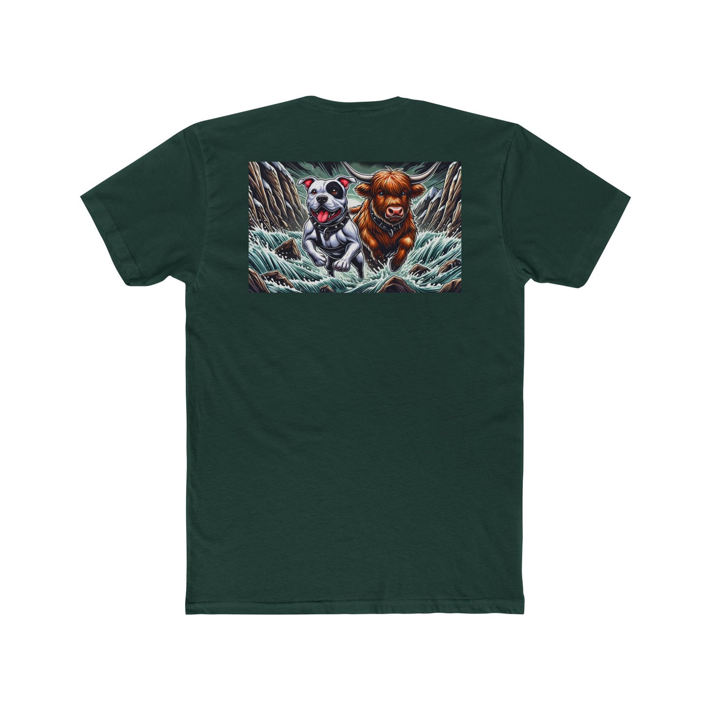 Adventure Buddy’s Cotton Crew Tee - Perfect for Animal Lovers