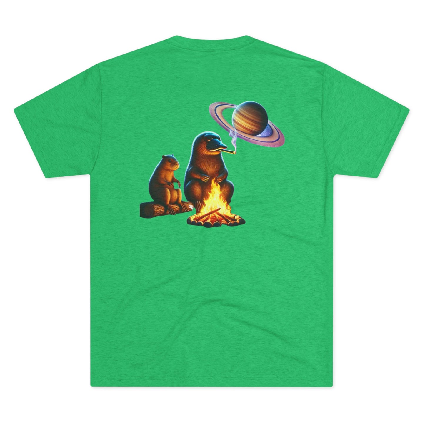 Cosmic Camping Tri-Blend Crew Tee