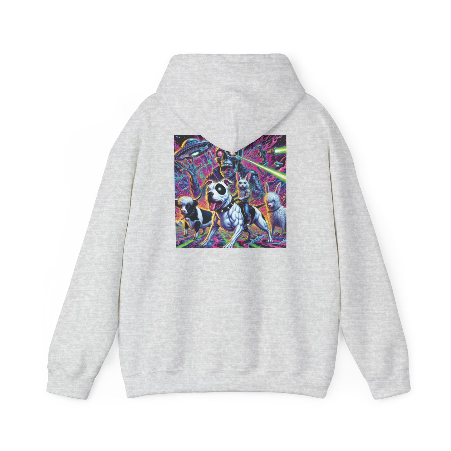 Graphic Heavy Hooded Sweatshirt