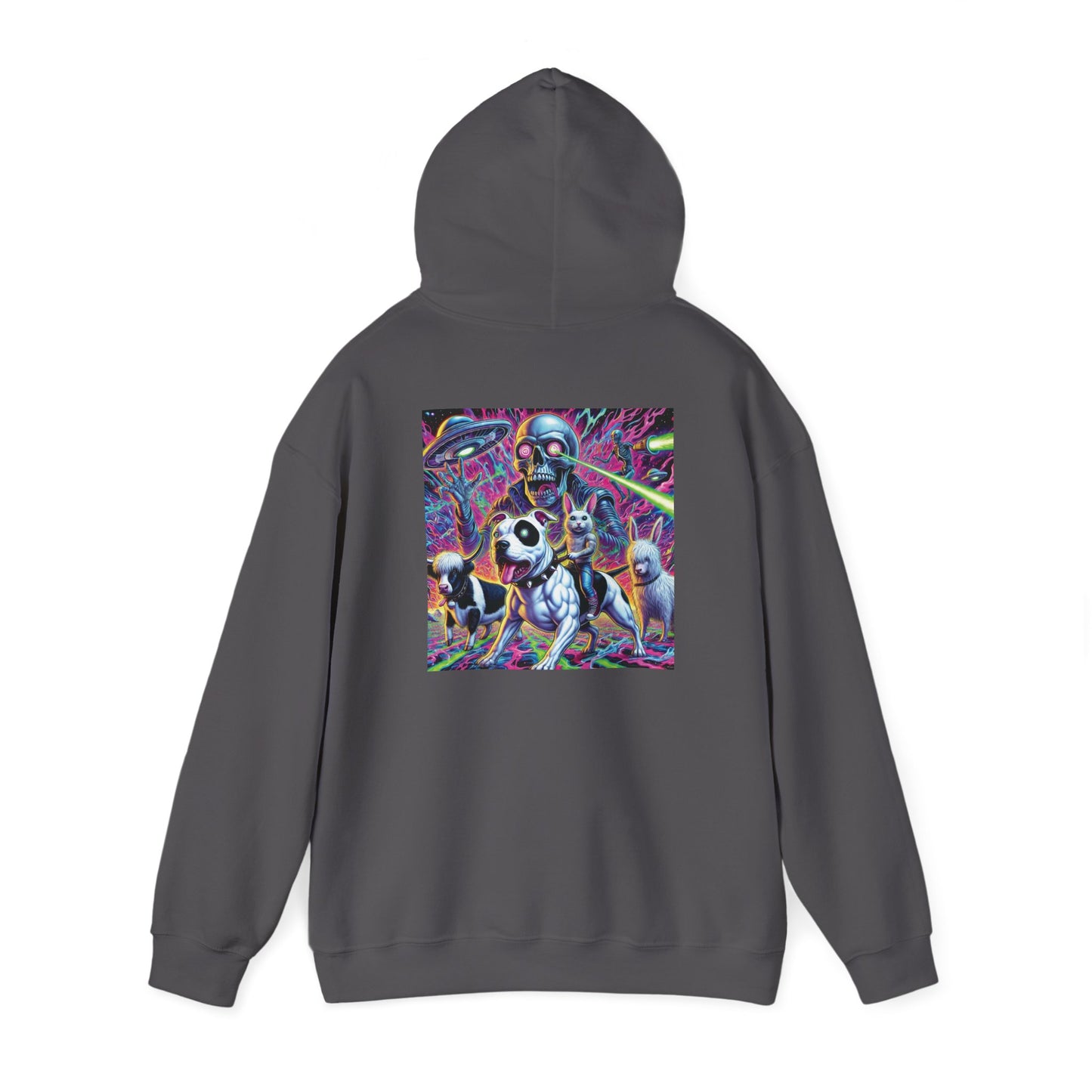 Graphic Heavy Hooded Sweatshirt