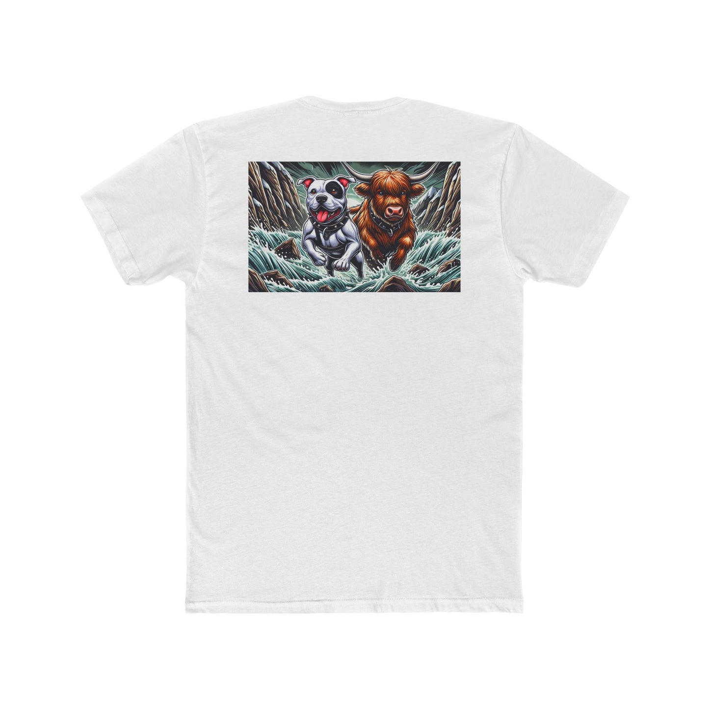 Adventure Buddy’s Cotton Crew Tee - Perfect for Animal Lovers