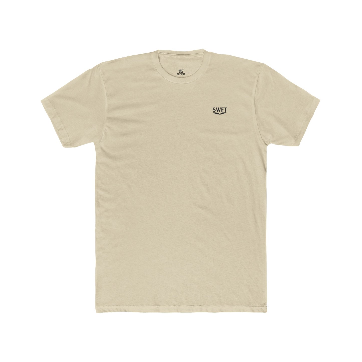 Chill Cosmic Adventure Cotton Crew Tee - Bear and Saturn Design