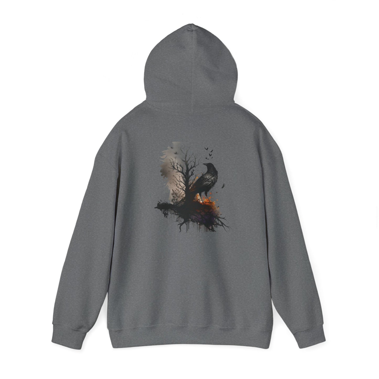 Graphic Heavy Hooded Sweatshirt