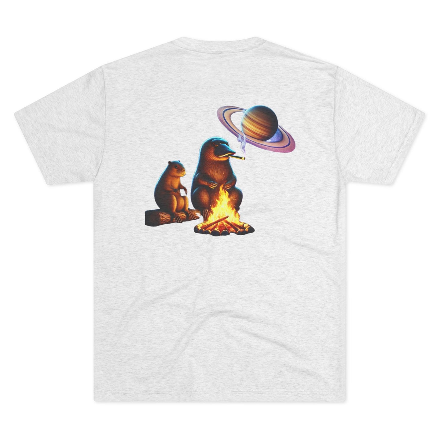 Cosmic Camping Tri-Blend Crew Tee