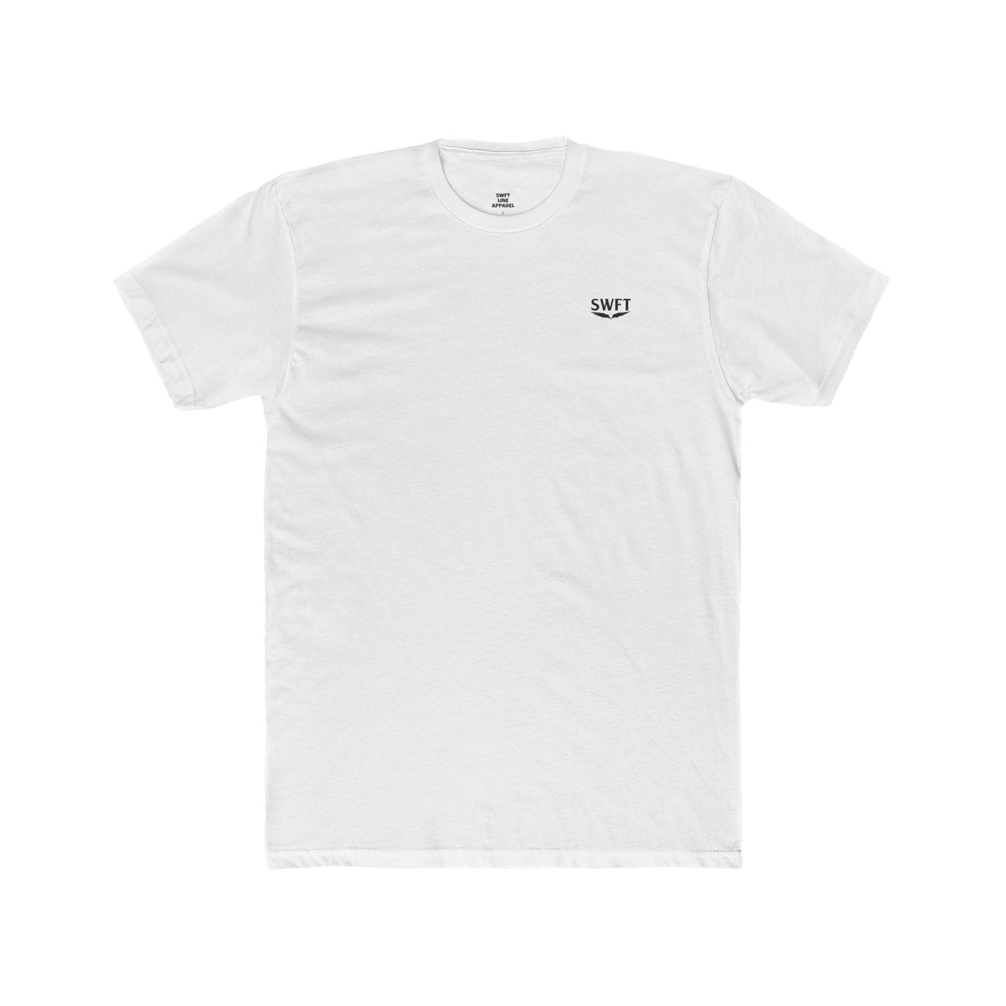 Chill Cosmic Adventure Cotton Crew Tee - Bear and Saturn Design
