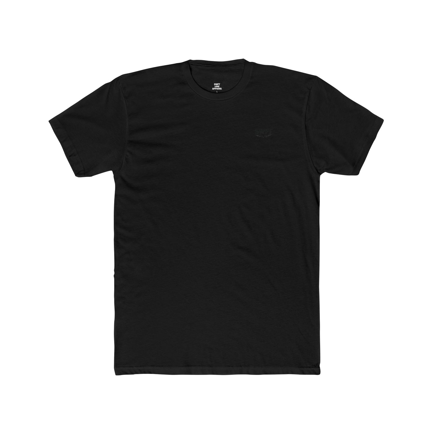 Chill Cosmic Adventure Cotton Crew Tee - Bear and Saturn Design