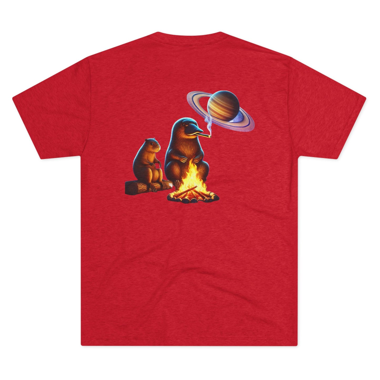 Cosmic Camping Tri-Blend Crew Tee