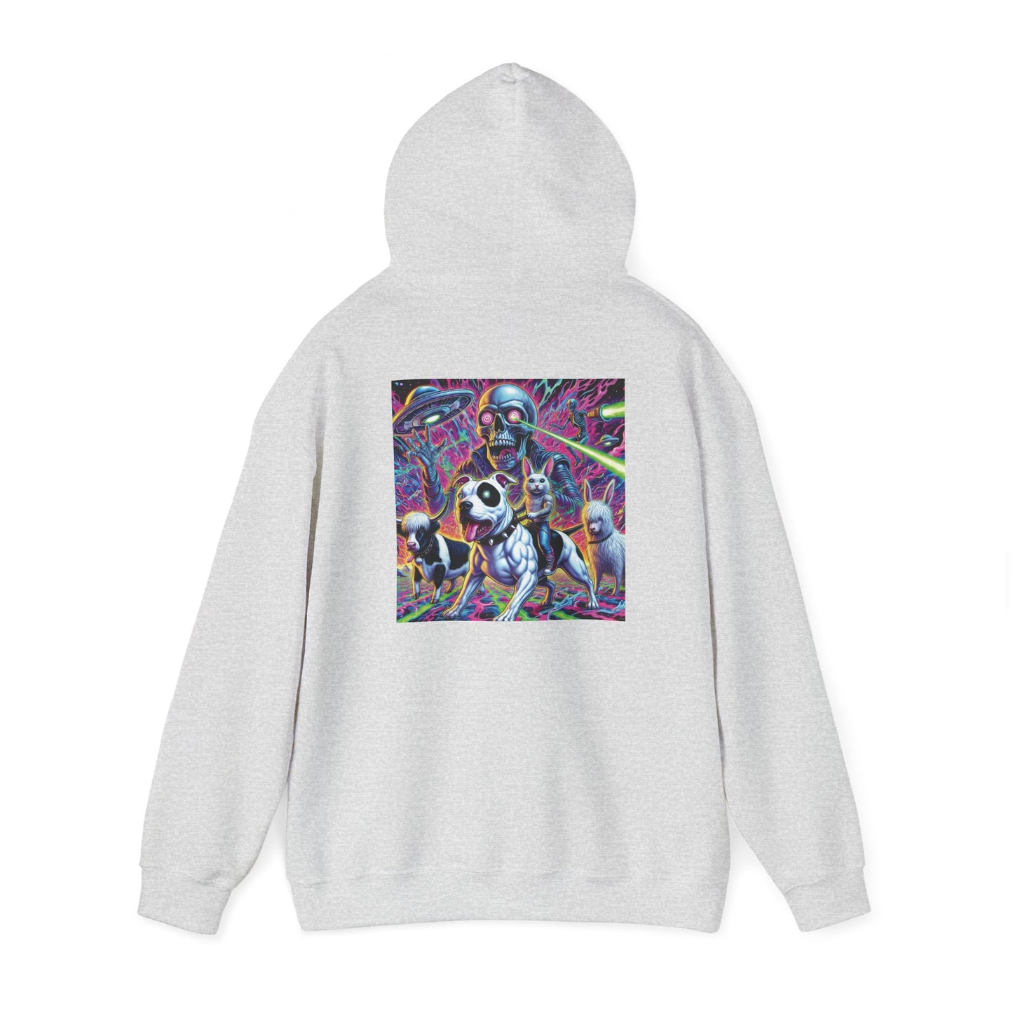 Graphic Heavy Hooded Sweatshirt