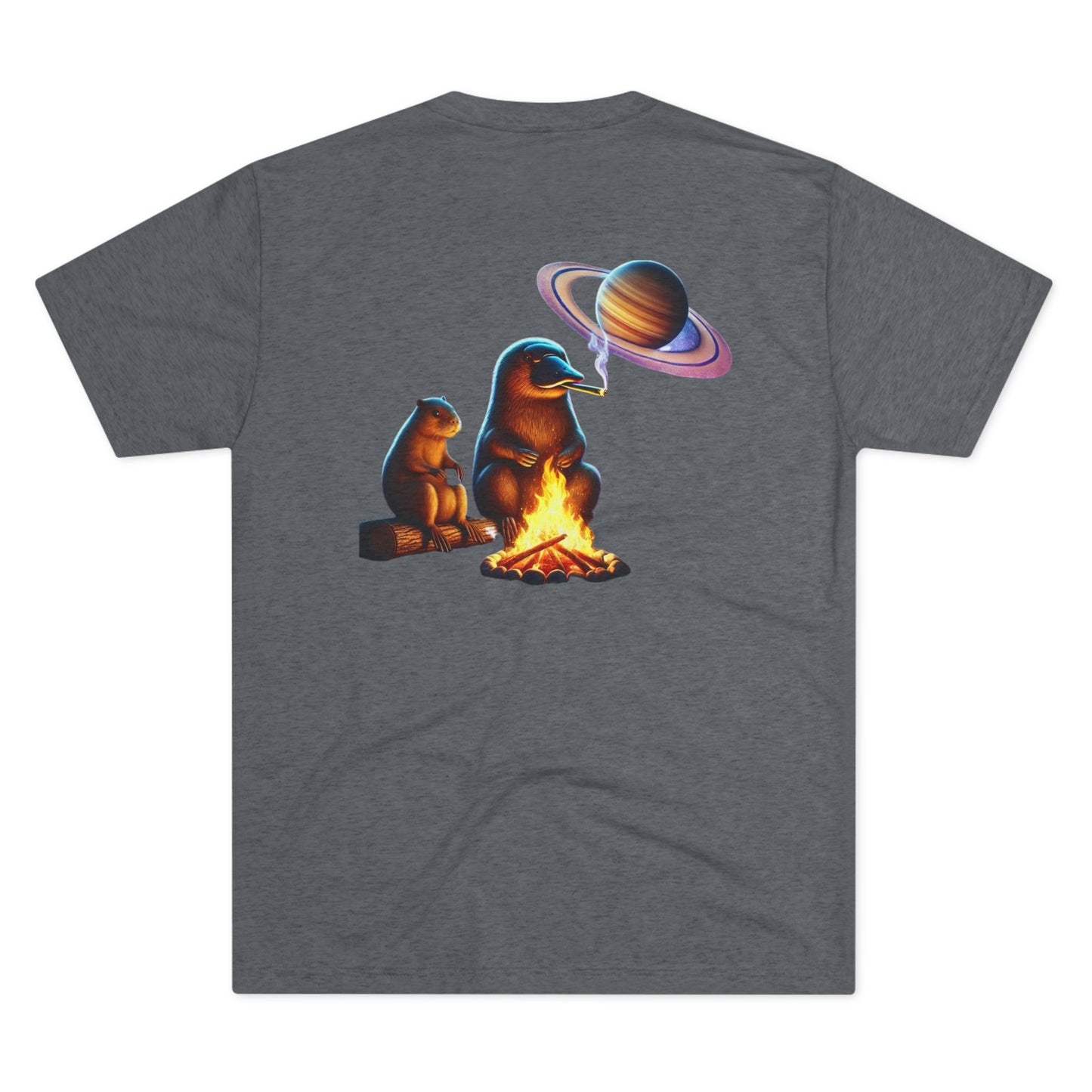 Cosmic Camping Tri-Blend Crew Tee
