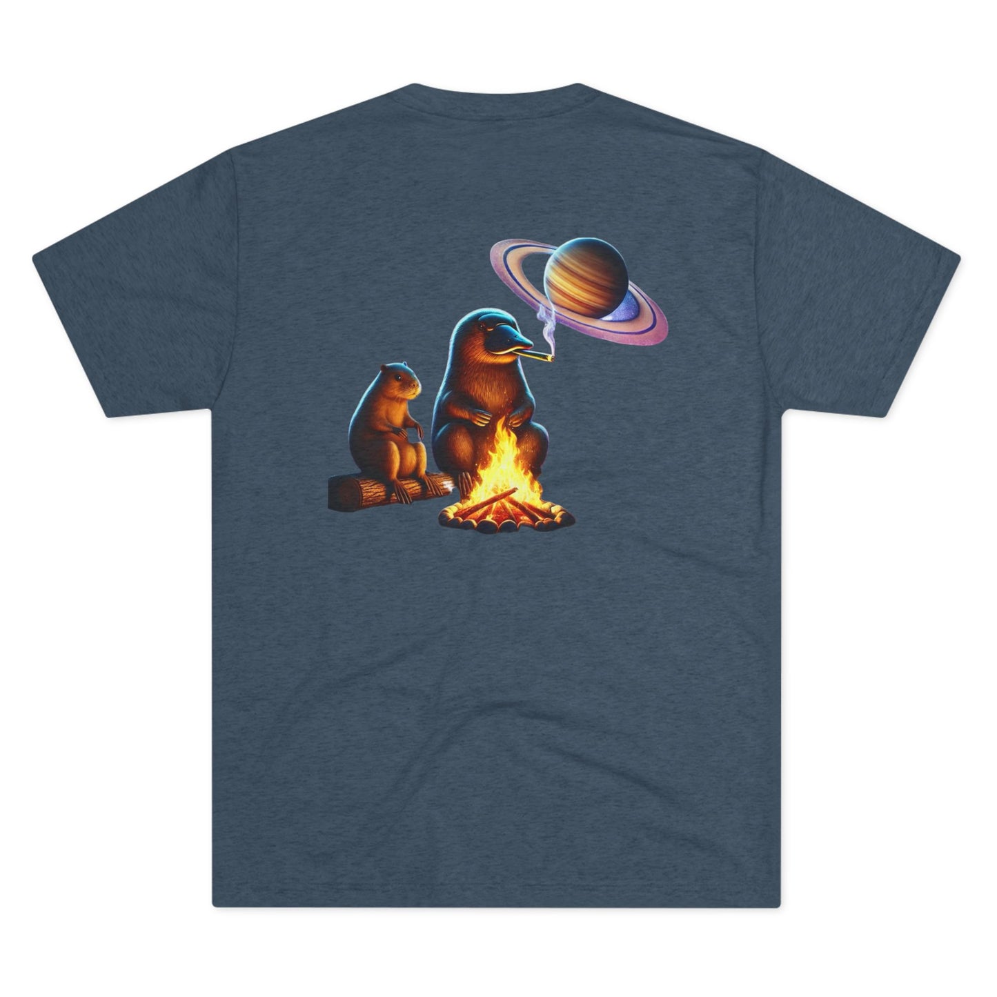Cosmic Camping Tri-Blend Crew Tee