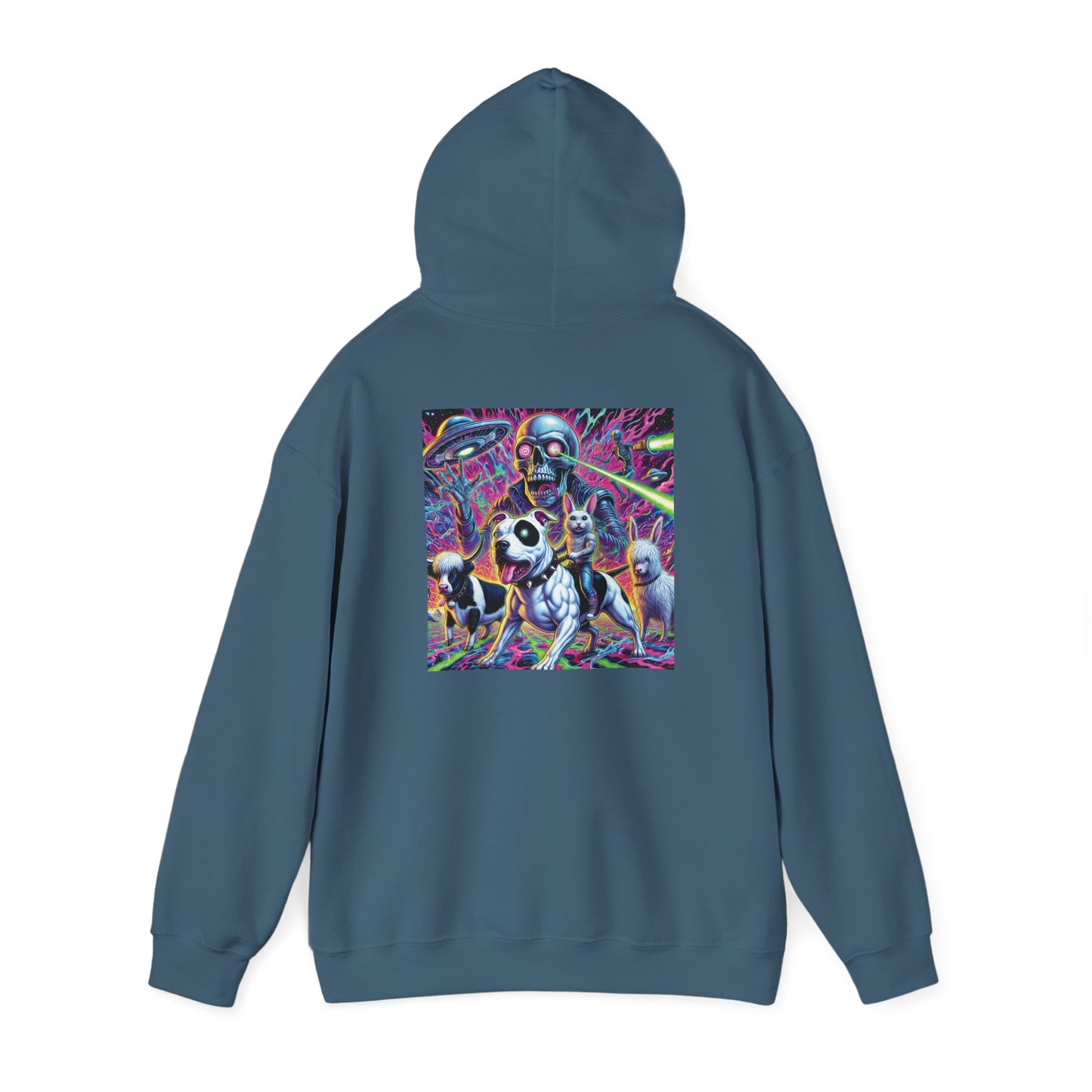 Graphic Heavy Hooded Sweatshirt