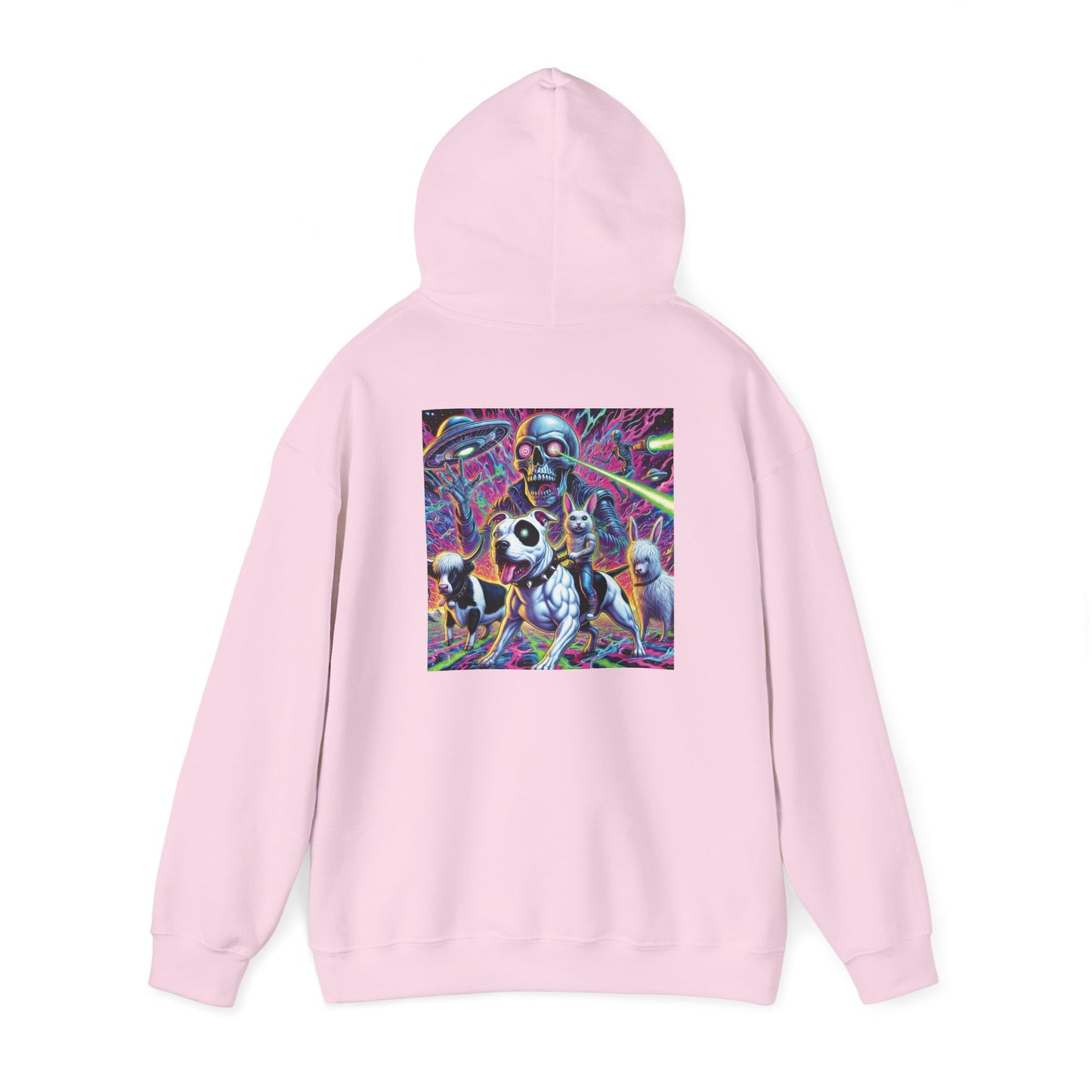 Graphic Heavy Hooded Sweatshirt