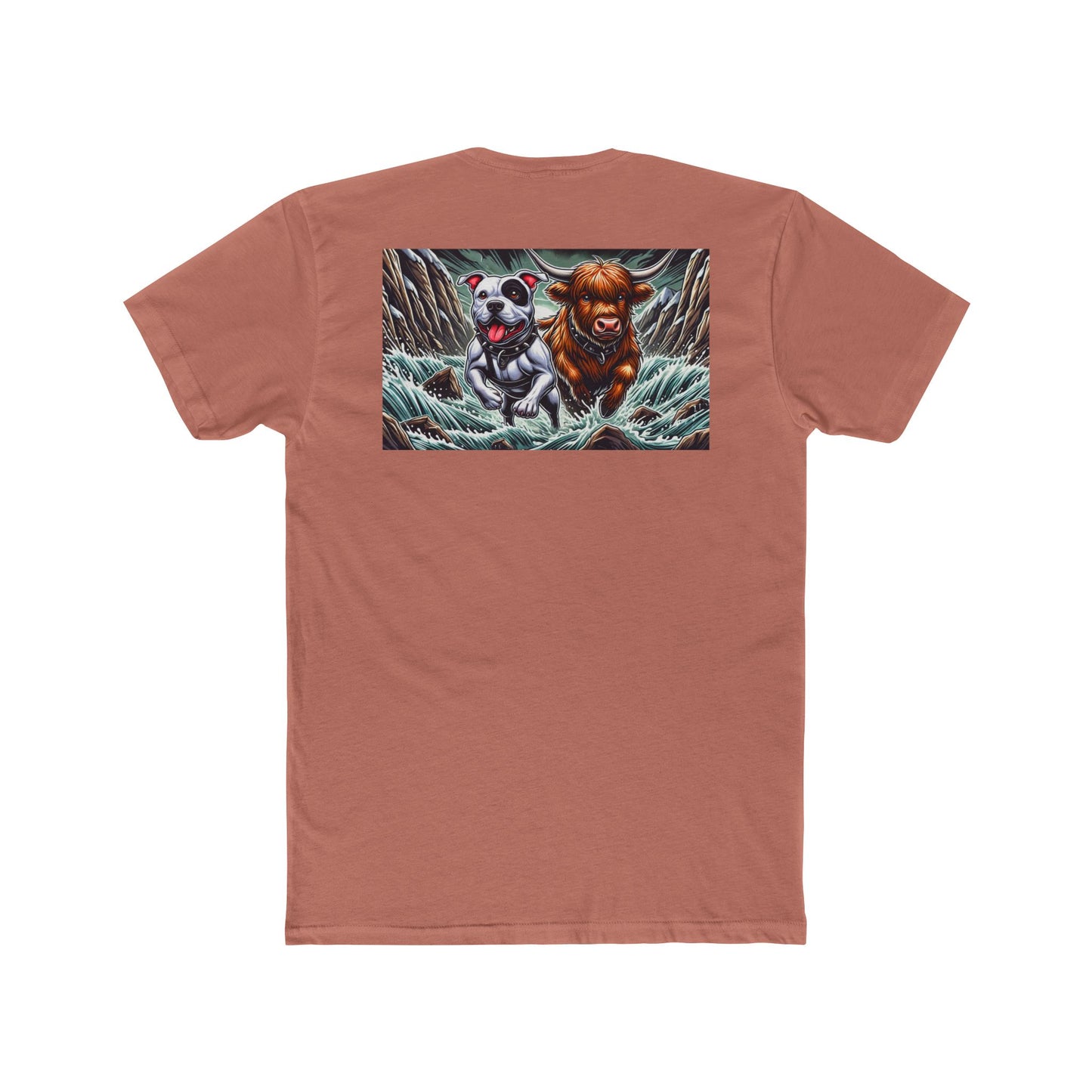 Adventure Buddy’s Cotton Crew Tee - Perfect for Animal Lovers