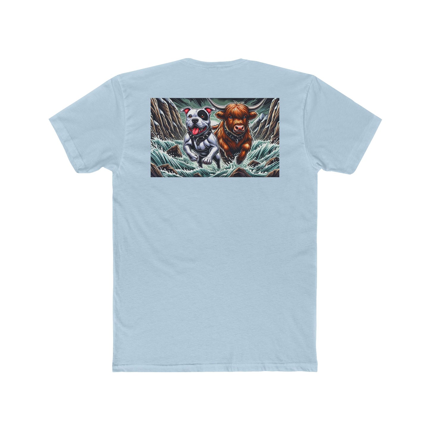 Adventure Buddy’s Cotton Crew Tee - Perfect for Animal Lovers