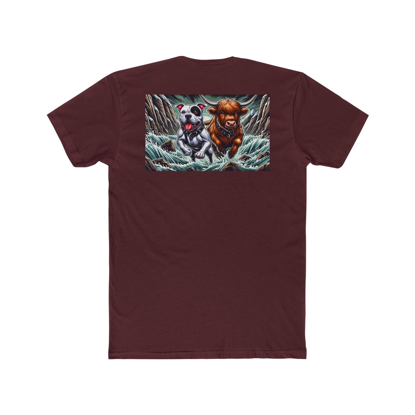 Adventure Buddy’s Cotton Crew Tee - Perfect for Animal Lovers