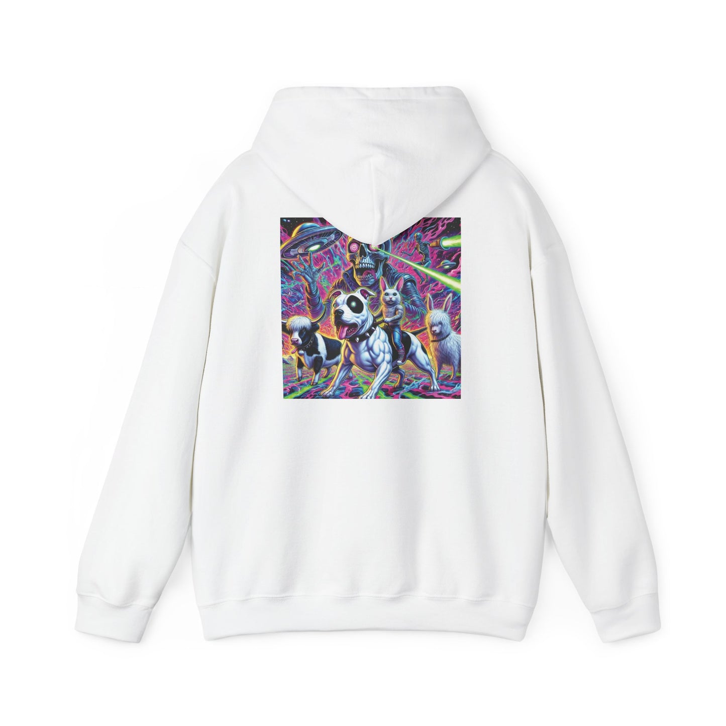 Graphic Heavy Hooded Sweatshirt
