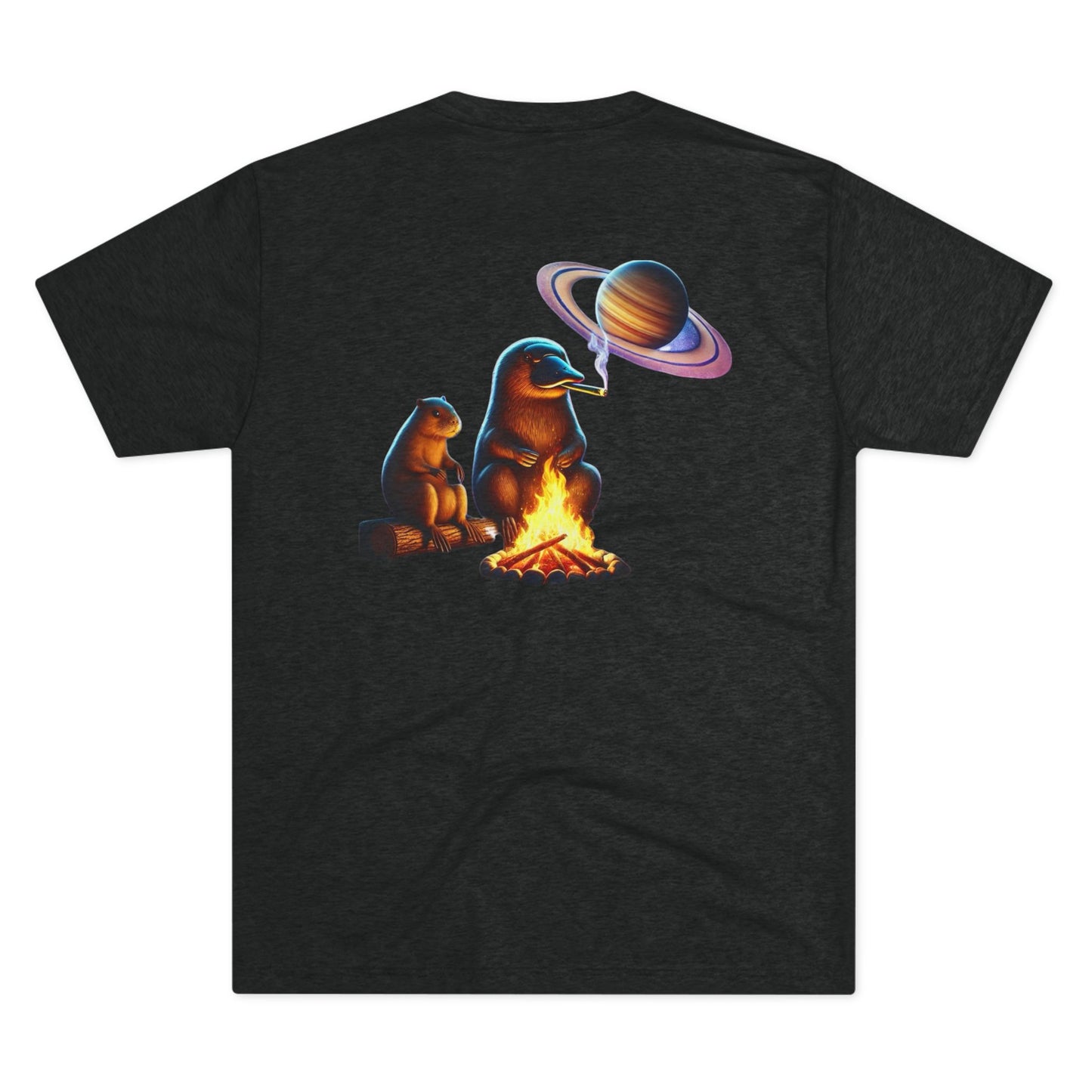 Cosmic Camping Tri-Blend Crew Tee