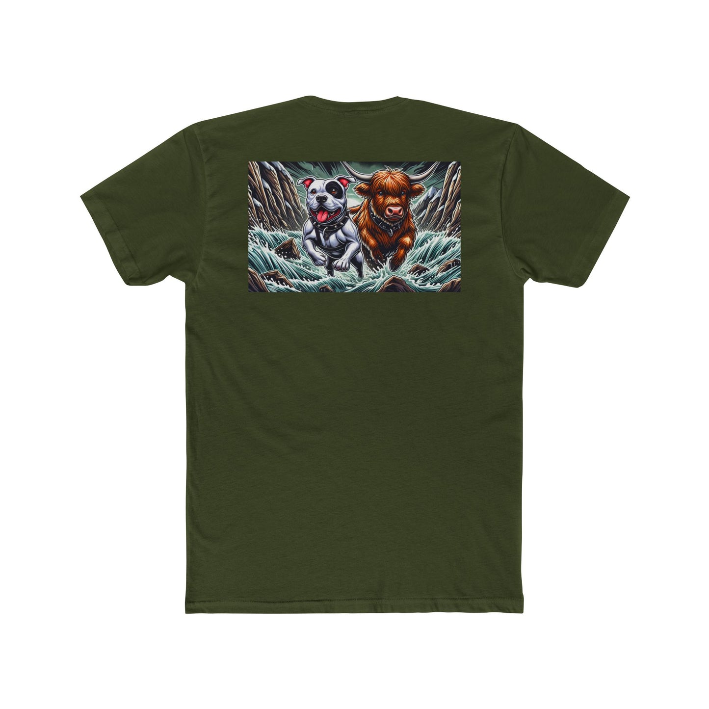 Adventure Buddy’s Cotton Crew Tee - Perfect for Animal Lovers