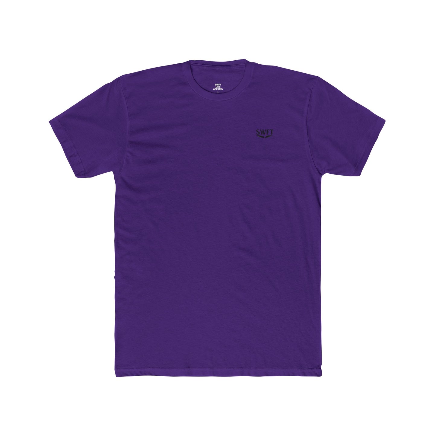 Chill Cosmic Adventure Cotton Crew Tee - Bear and Saturn Design
