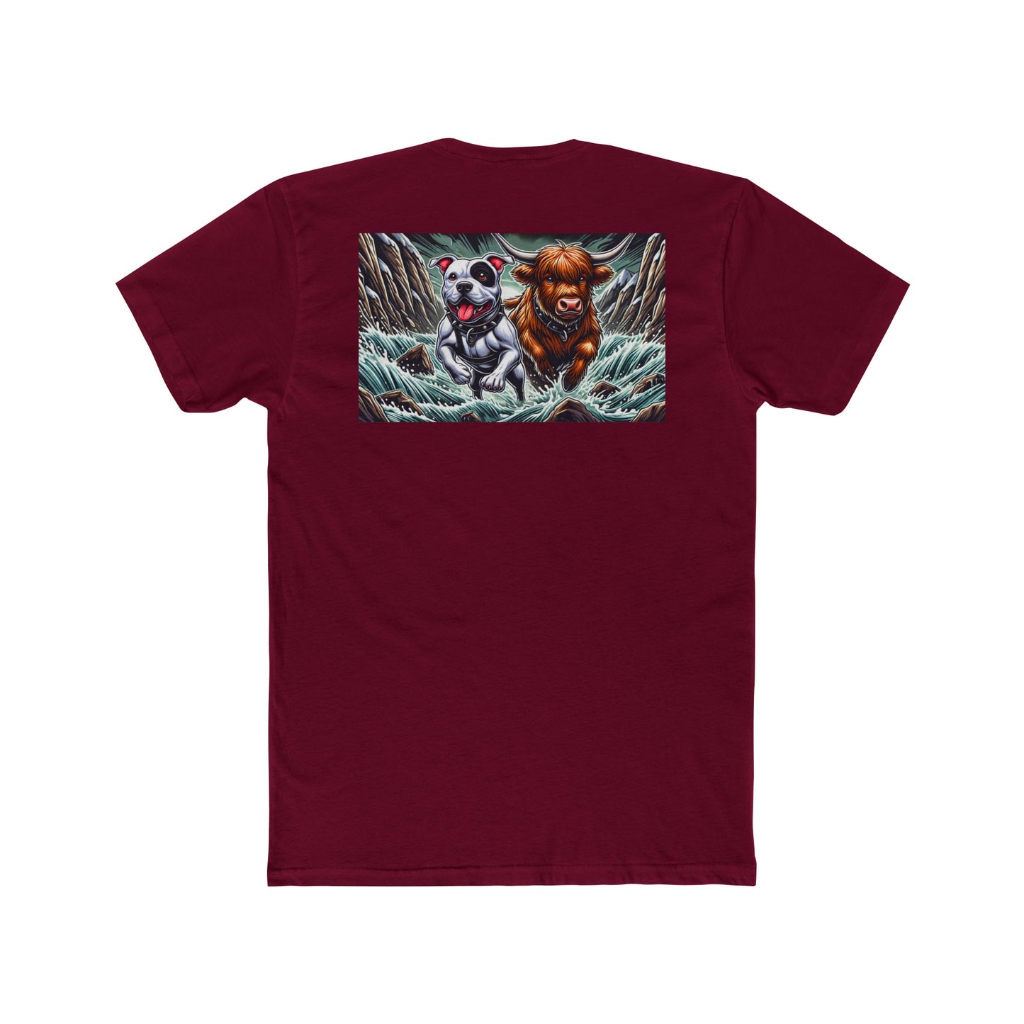 Adventure Buddy’s Cotton Crew Tee - Perfect for Animal Lovers