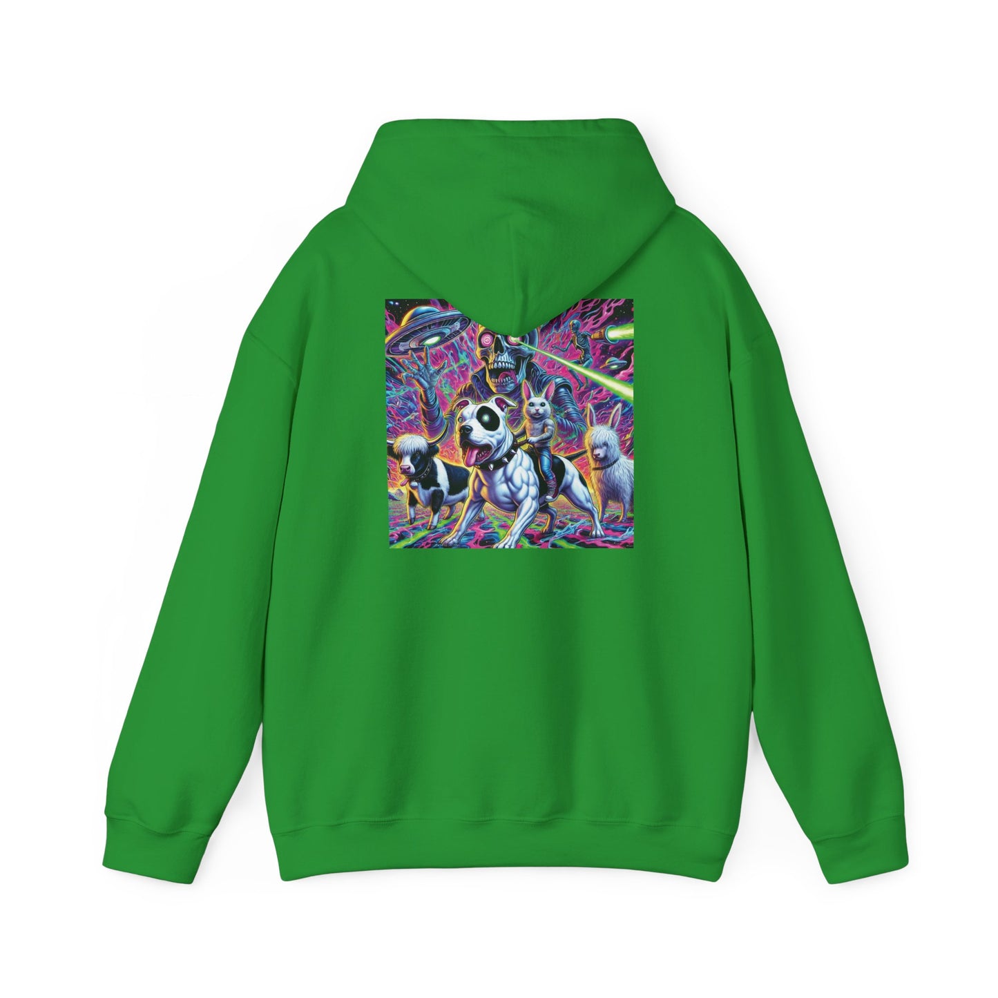 Graphic Heavy Hooded Sweatshirt