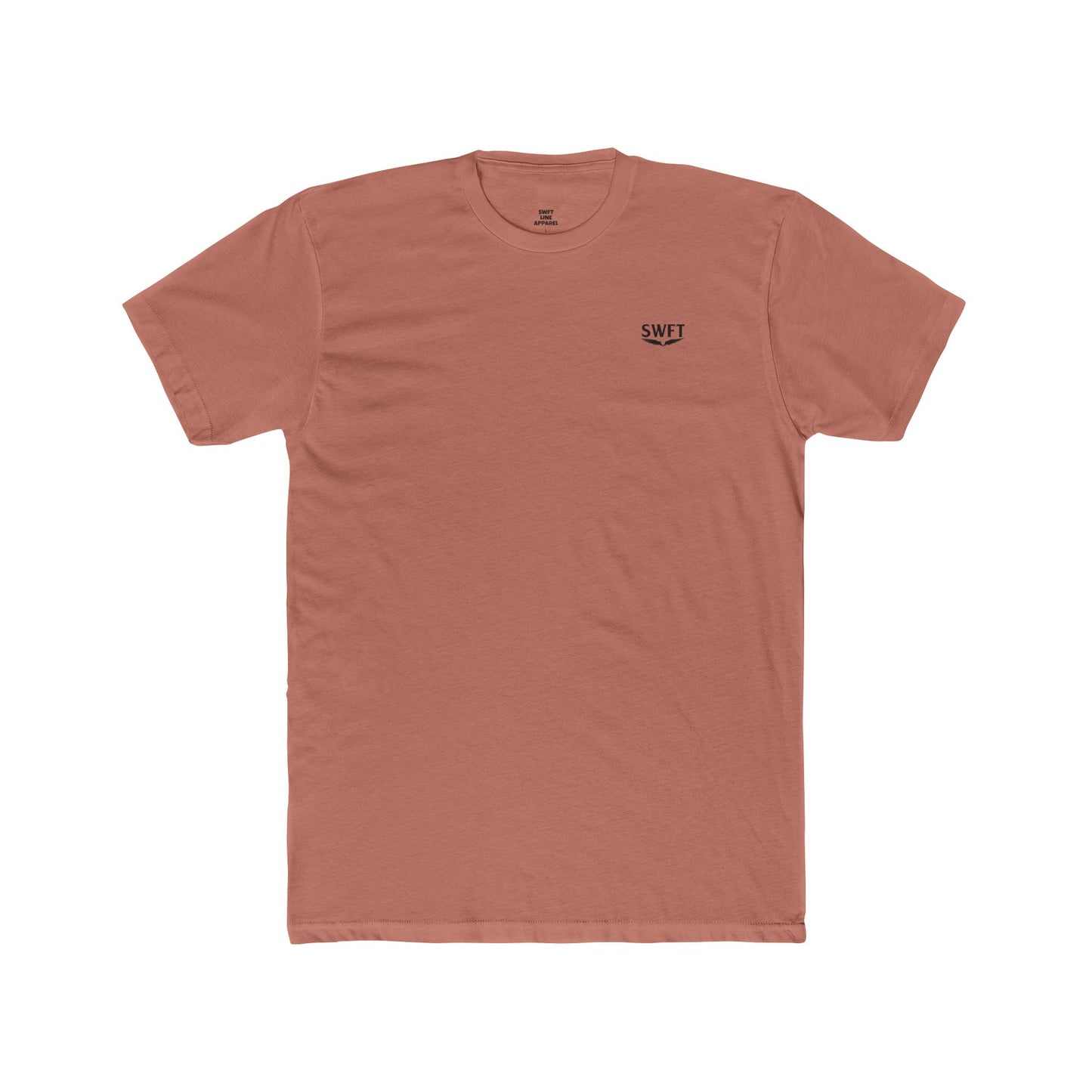Chill Cosmic Adventure Cotton Crew Tee - Bear and Saturn Design