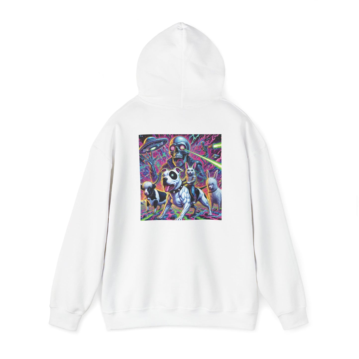 Graphic Heavy Hooded Sweatshirt