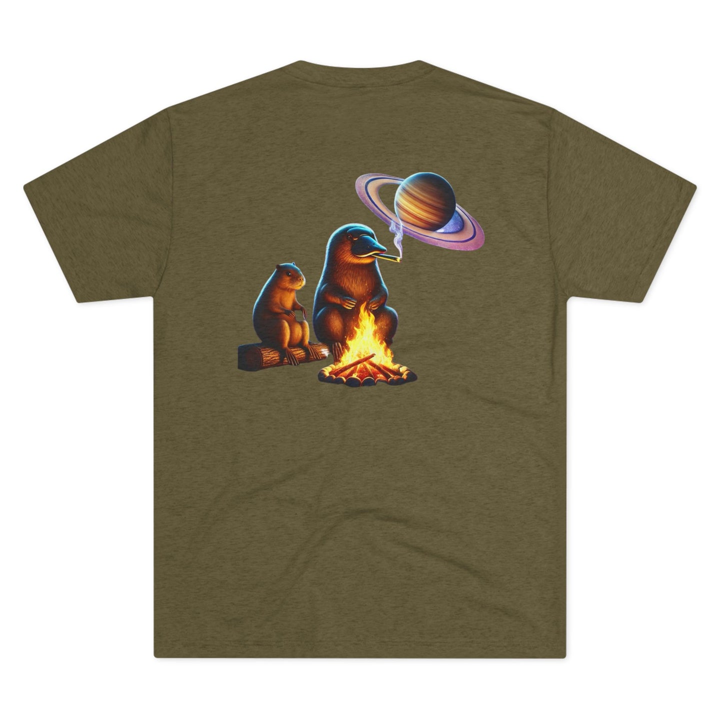 Cosmic Camping Tri-Blend Crew Tee