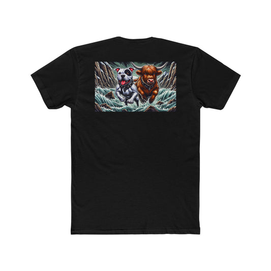 Adventure Buddy’s Cotton Crew Tee - Perfect for Animal Lovers