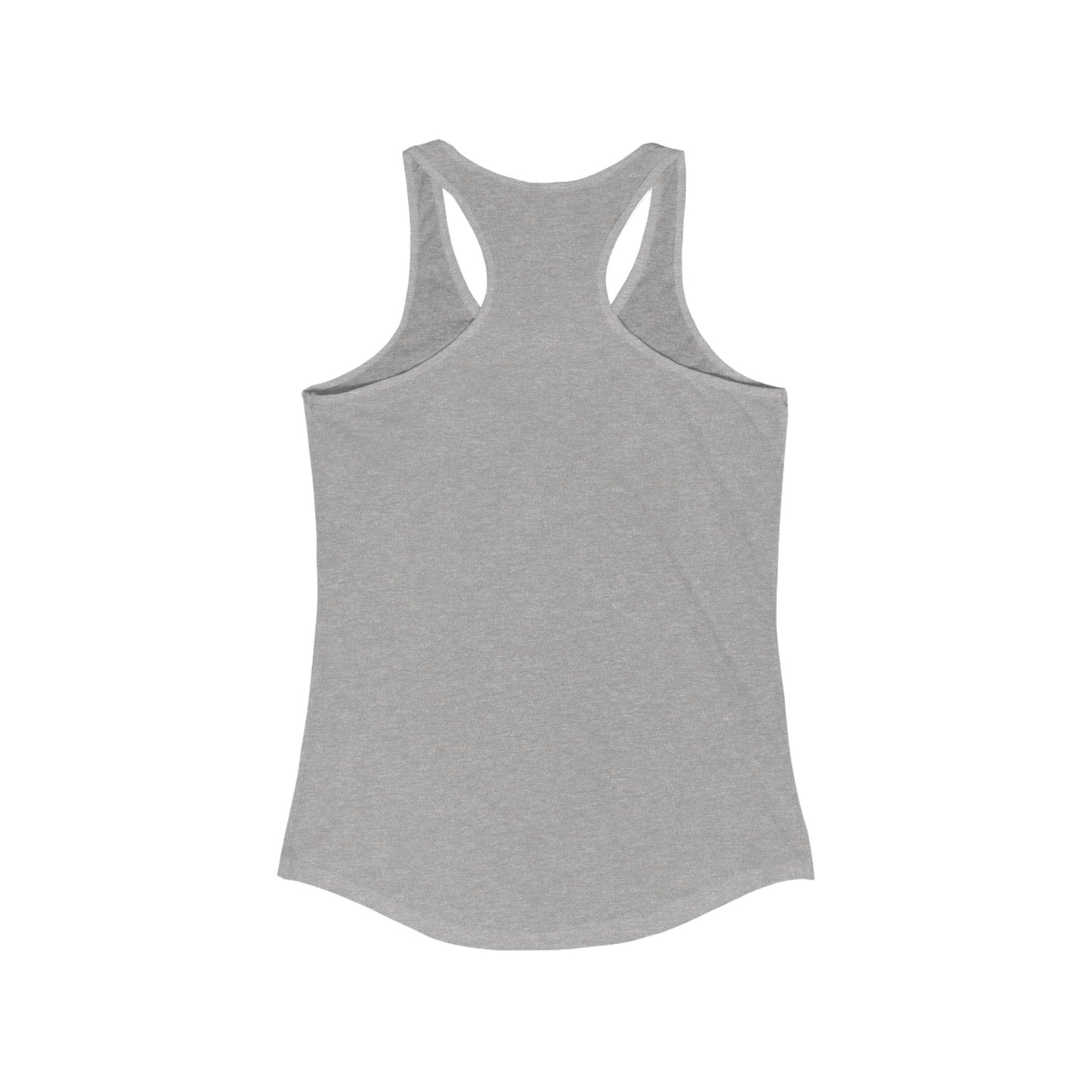 Women's Ideal Racerback Tank (White Logo)