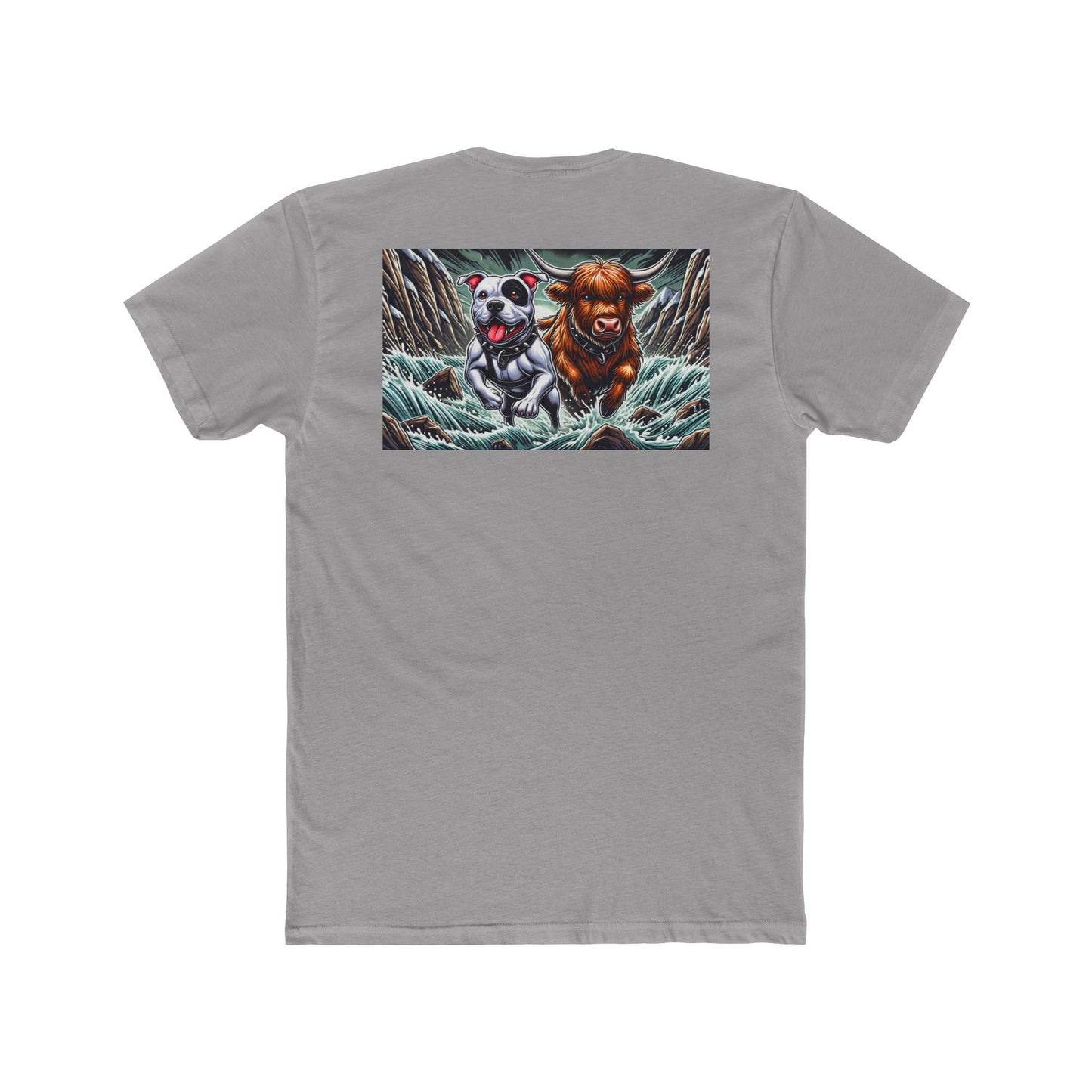 Adventure Buddy’s Cotton Crew Tee - Perfect for Animal Lovers
