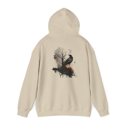 Graphic Heavy Hooded Sweatshirt