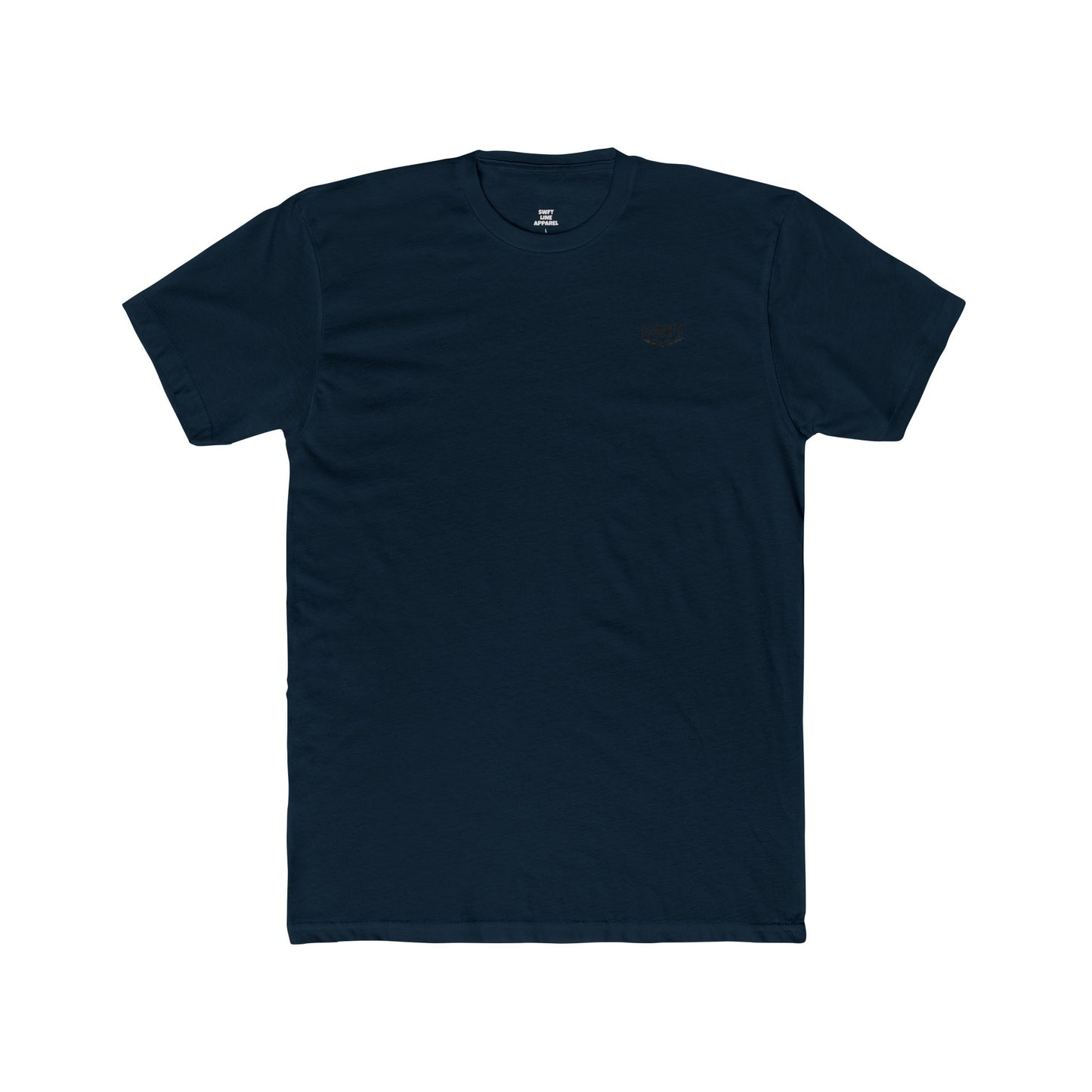 Chill Cosmic Adventure   Cotton Crew Tee - Bear and Saturn Design